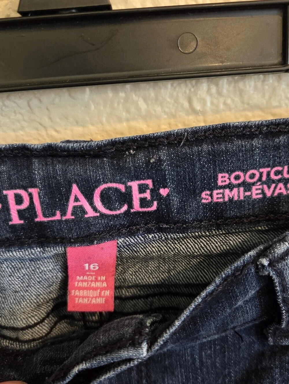 The Children's Place Girls Bootcut MidRise Classic Fit Jeans Bundle Size 16